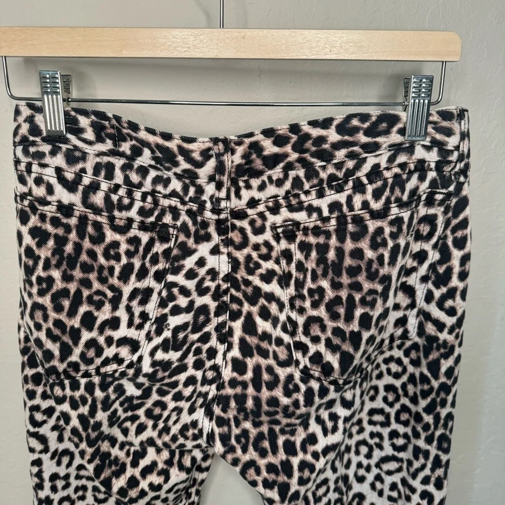 RAG & BONE Boyfriend Jeans Snow Leopard Print Mid-Rise Loose Fit Ankle Denim 27 - Picture 10 of 13